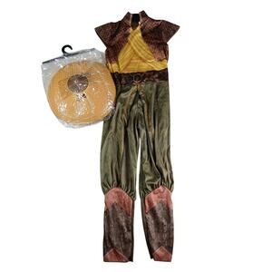 Disney Raya and the Last Dragon Costume Girls Medium (7-8) Asian Hat NWOT